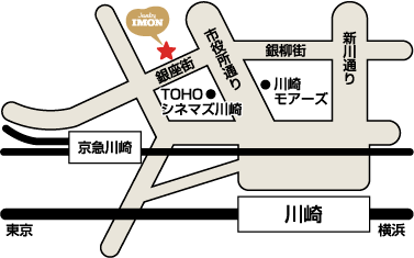 川崎銀座店マップ
