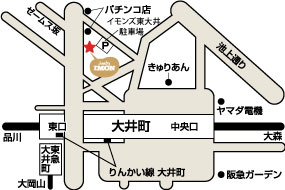 大井店マップ